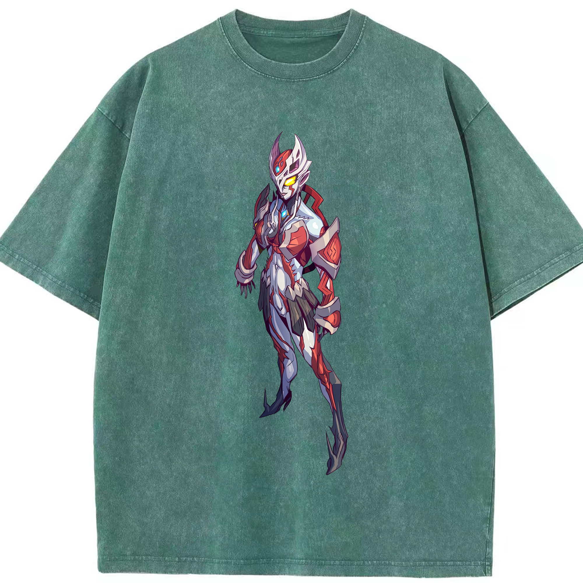 （画像用） ウルトラマン Ultraman 綿100% ヴィンテージ風 半袖Tシャツ（フロントプリント）